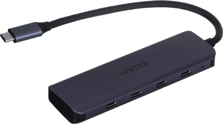 USB-хаб Unitek uHUB Q4 Next 4 Ports USB-C Hub (H1107K) - зображення 1