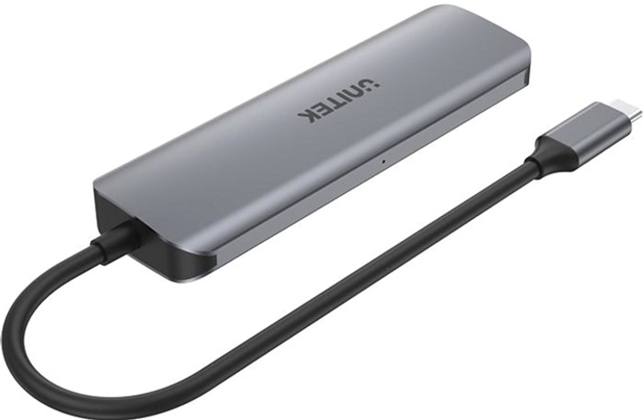 USB-хаб Unitek uHUB P5+ USB 3.0 на 4 порта + MicroUSB (H1107A) - зображення 2