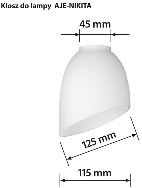 Klosz Activejet do lampy NIKITA - obraz 2