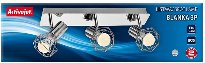 Світильник спотовий Activejet BLANKA 3P 120 W E14x3 - зображення 3