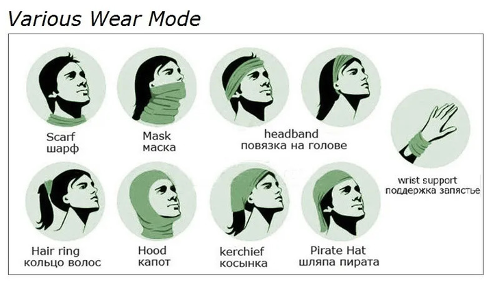 Бафф, снуд летний, бандана-трансформер, демисезонная, универсальный размер, флаг США (2504234203) - Фото 3 Бафф, снуд летний, бандана-трансформер, демисезонная, универсальный размер, флаг США (2504234203) - изображение 3
