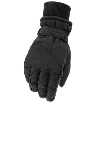 Зимові рукавички з бавовни забезпечують надійний захист і комфорт за тривалого використання Mil-tec з бавовни Чорний L - зображення 1