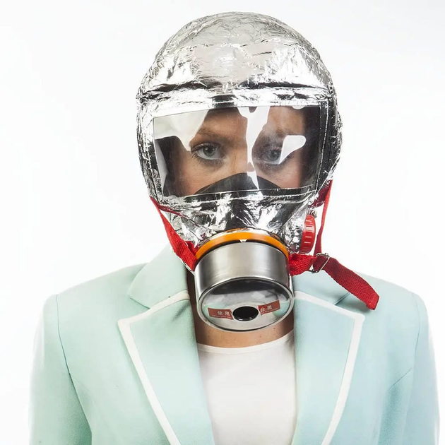 Маска противогаз полнолицевой Self Care SC-30TZL противопожарный шлем из фольги с защитой органов дыхания 30 минут - изображение 7