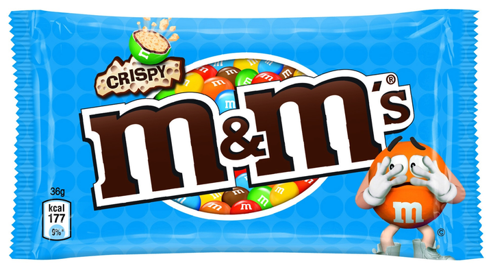 Драже M&M's с рис.шариками у мол.шок. 24*36g(5000159542807) от продавца ...
