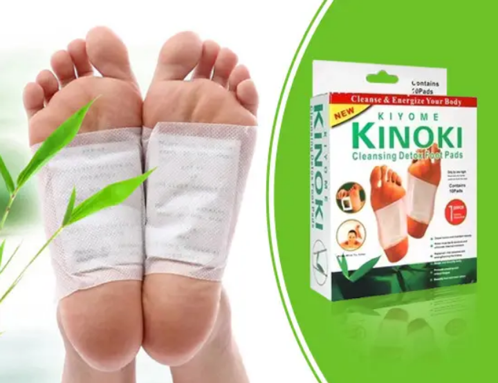 Пластир для ніг детоксикація Kinoki Cleansing Detox Foot Pads очищення організму - зображення 1