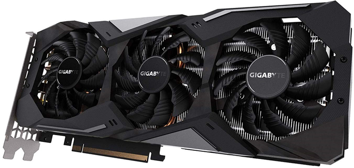 Gigabyte PCI-Ex GeForce RTX 2080 Windforce Black 8GB GDDR6 (256bit) (1710/14000) (Type-C, HDMI, 3 x Display Port) (GV-N2080WF3-8GC) - зображення 2