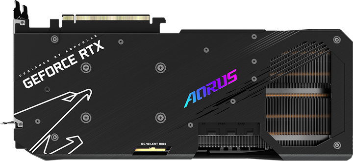 Gigabyte PCI-Ex GeForce RTX 3070 Ti Aorus Master 8G 8GB GDDR6X (256bit) (1875/19000) (3 х HDMI, 3 x DisplayPort) (GV-N307TAORUS M-8GD) - зображення 6
