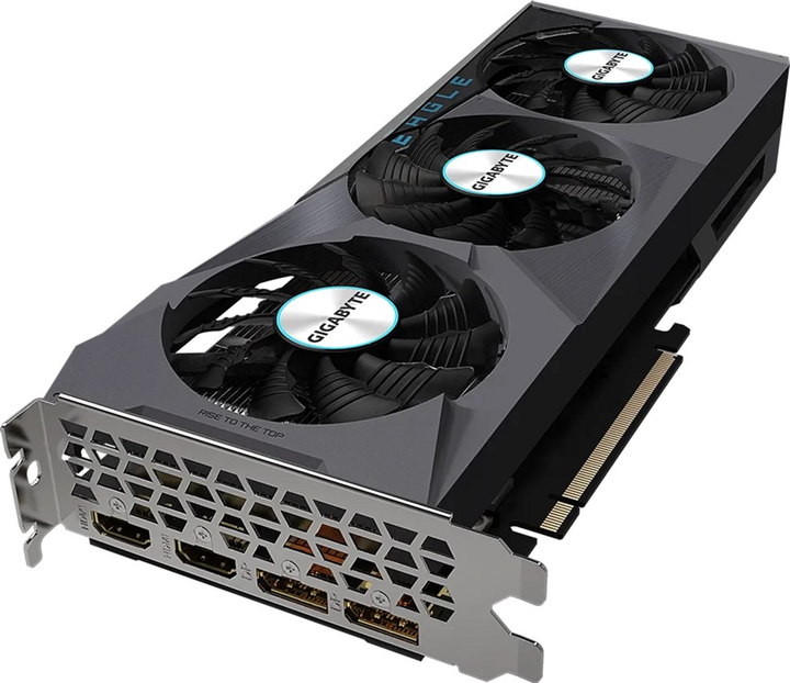Karta graficzna Gigabyte PCI-Ex Radeon RX 6600 EAGLE 8G 8GB GDDR6 (128bit) (2044/14000) (2 x HDMI, 2 x DisplayPort) (GV-R66EAGLE-8GD) - obraz 3
