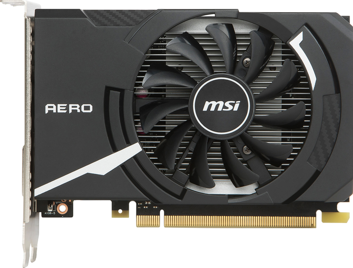 MSI PCI-Ex GeForce GT 1030 Aero ITX OC 2GB GDDR5 (64bit) (1265/6008) (DVI, HDMI) (GT 1030 AERO ITX 2G OC) - obraz 1