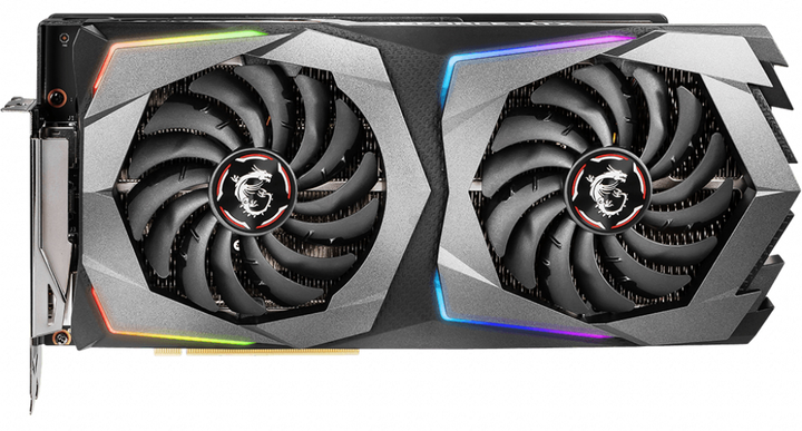 MSI PCI-Ex GeForce RTX 2070 Gaming 8GB GDDR6 (256bit) (1620/14000) (USB Type-C, HDMI, 3 x DisplayPort) (RTX 2070 GAMING 8G) - зображення 1