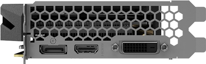 PNY PCI-Ex GeForce GTX 1650 Super Single Fan 4GB GDDR6 (128bit) (1725/12000) (HDMI, DisplayPort, DVI-D) (VCG16504SSFPPB) - obraz 4