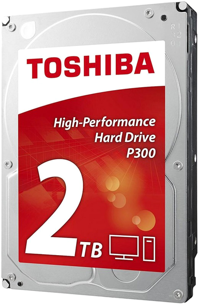 Dysk Twardy Toshiba P300 2TB 7200rpm 64MB HDWD120UZSVA 3.5 SATA III - obraz 1