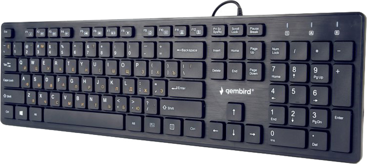 Клавіатура дротова Gembird KB-MCH-03-RU - зображення 1