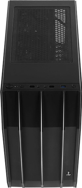 Obudowa ze szkła hartowanego Aerocool Klaw RGB w kolorze czarnym - obraz 7