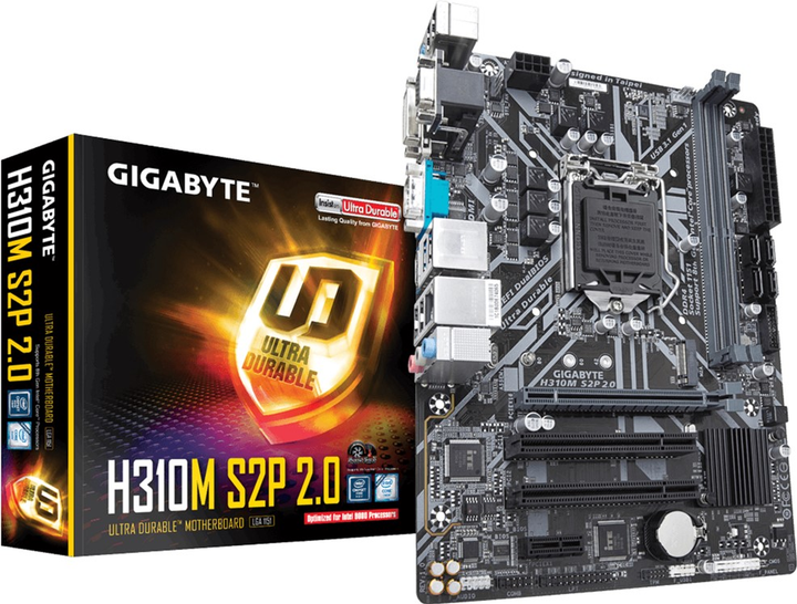 Материнська плата Gigabyte H310M S2P 2.0 (s1151, Intel H310, PCI-Ex16) - зображення 5