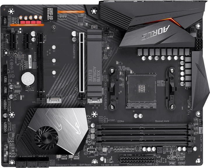 Płyta główna Gigabyte X570 Aorus Elite (sAM4, AMD X570, PCI-Ex16) - obraz 2