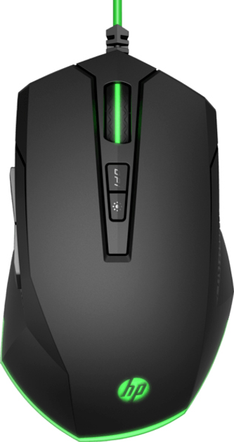 Mysz HP Pavilion Gaming Mouse 200 USB, czarna (5JS07AA) - obraz 1