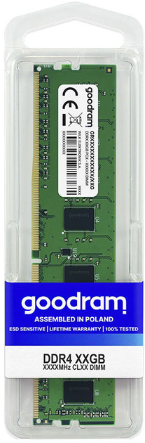 Оперативна пам'ять Goodram DDR4-3200 32768MB PC4-25600 (GR3200D464L22/32G) - зображення 2