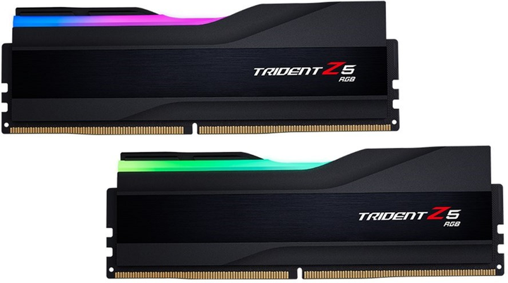 Оперативна пам'ять G.Skill DDR5-5600 65536MB PC5-44800 (Kit of 2x32768) Trident Z5 RGB Black (F5-5600J2834F32GX2-TZ5RK) - зображення 1