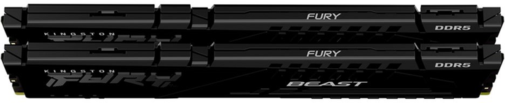 Pamięć RAM Kingston Fury DDR5-6000 16384MB PC5-48000 (zestaw 2x8192) Beast Black (KF560C36BBEK2-16) - obraz 2