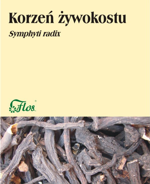 Żywokost korzeń FLOS Łagodzi bóle kręgosłupa 50G (FL892) - obraz 1