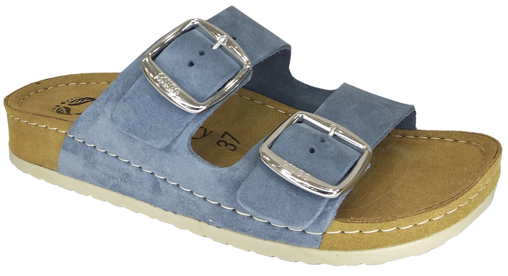 Ортопедические женские тапочки MUBB 833-20 AFELPADO JEANS 41 р (2000444020532) - изображение 1