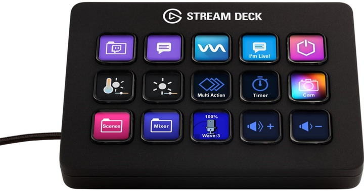 その他 StreamDeck Stream Deck + Elgato ホワイト タッチパネル付き 10GBD9911