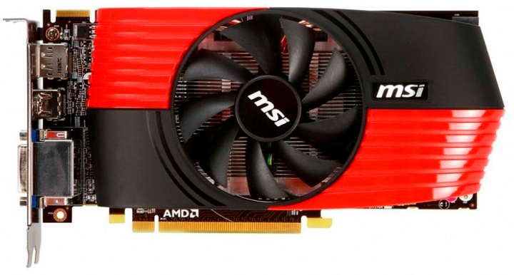 MSI PCI-Ex Radeon HD 6790 1024MB GDDR5 (256bit) (840/4200) (DVI x 2, HDMI, DisplayPort) (R6790-PM2D1GD5/OC) - obraz 1