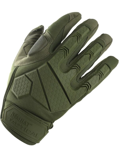 Рукавички тактичні KOMBAT UK Alpha Tactical Gloves XL оливковий (kb-atg-olgr) - изображение 2