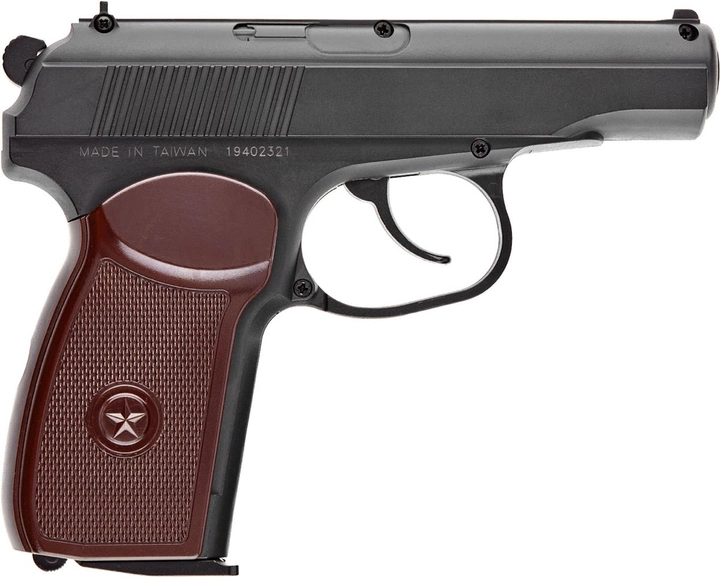 Набір пістолет пневматичний SAS Makarov SE 4.5 мм + Кульки Umarex Quality BBs 0.36 г 1500 шт (23702862_4.166) - зображення 2