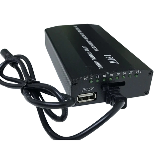 Універсальний адаптер для ноутбука 220v-12v 901 150W (INPUT): 110V-240V AC 50/60Hz 1.5A MAX - Фото 3 Універсальний адаптер для ноутбука 220v-12v 901 150W (INPUT): 110V-240V AC 50/60Hz 1.5A MAX - зображення 3