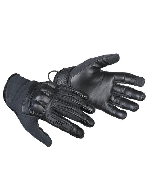 Вогнетривкі тактичні рукавички Tru-Spec FR HARD KNUCKLE OPERATOR GLOVES 3841 Large, Чорний - зображення 1