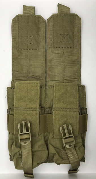 Подвійний підсумок для магазинів Eagle Ind. DOUBLE MAG LIGHTWEIGHT POUCH DBL Хакі (Khaki) - зображення 3