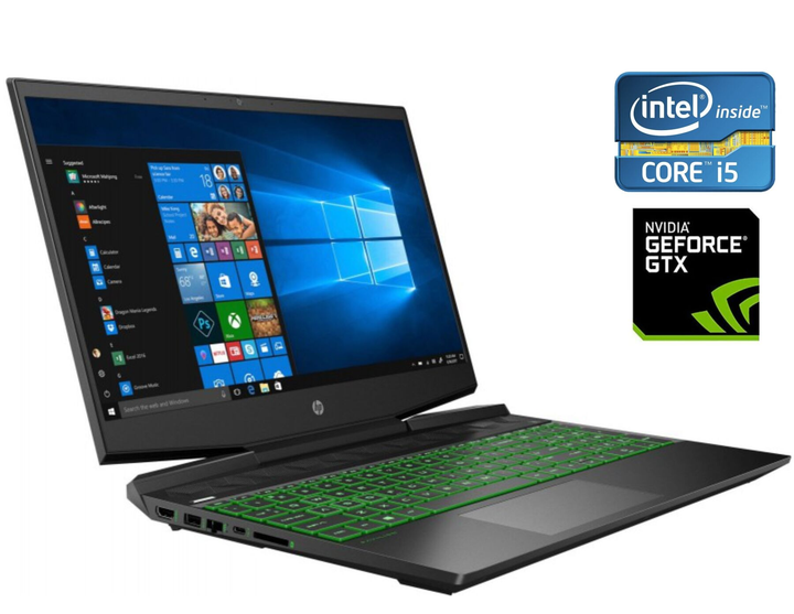 Игровой ноутбук HP Pavilion Gaming 15-dk0056wm / 15.6" TN / Core i5 ...
