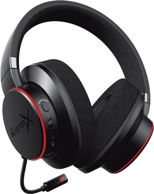 Słuchawki Creative BlasterX H6 Czarno-Czerwone (70GH039000000) - obraz 2