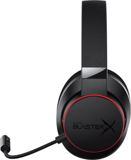 Słuchawki Creative BlasterX H6 Czarno-Czerwone (70GH039000000) - obraz 4