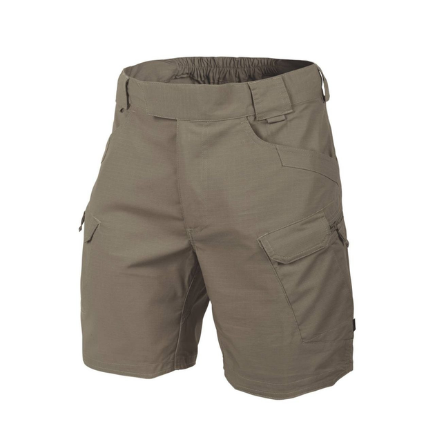 Шорти тактичні чоловічі UTS (Urban tactical shorts) 8.5"® - Polycotton Ripstop Helikon-Tex Ral 7013 (Сірий) S/Regular - зображення 1