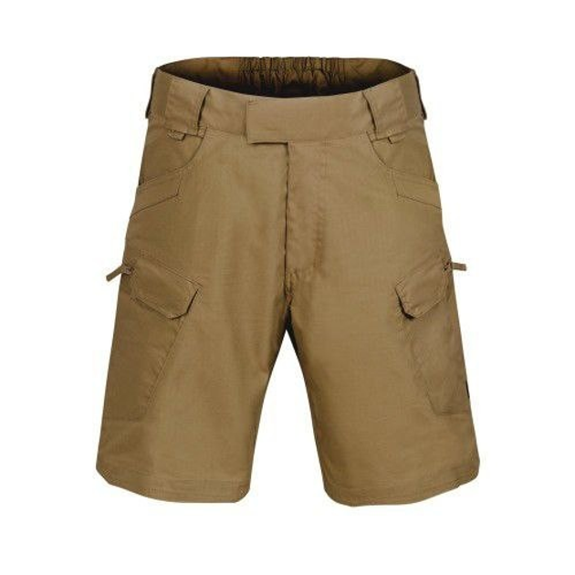 Шорти тактичні чоловічі UTS (Urban tactical shorts) 8.5"® - Polycotton Ripstop Helikon-Tex Khaki (Хакі) M/Regular - зображення 2