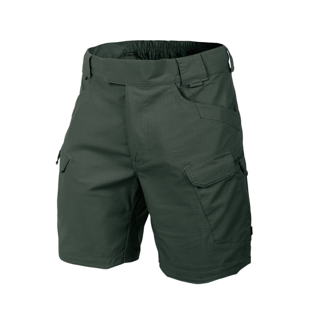 Шорты тактические мужские UTS (Urban tactical shorts) 8.5"® - Polycotton Ripstop Helikon-Tex Jungle green (Зеленые джунгли) XXXL/Regular - изображение 1