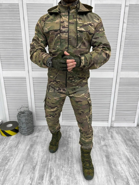 Тактичний військовий костюм Defender-Multicam Розмір XL - зображення 1