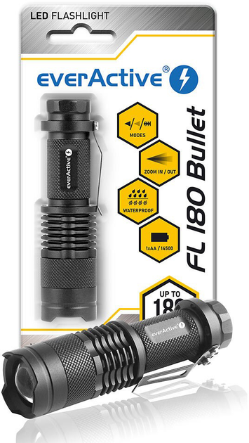 Ліхтар ручний everActive FL180 - зображення 9