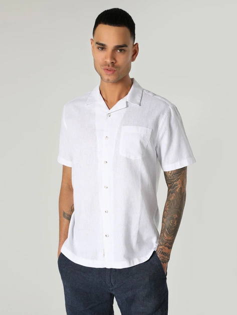 Сорочка чоловіча Colin's CL1063689WHT S White (8683197581815) - Фото 4 Сорочка чоловіча Colin's CL1063689WHT S White (8683197581815) - зображення 4