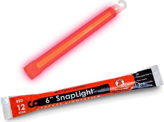 Хімічне джерело світла Cyalume SnapLight 6” RED 12 годин (НФ-00000641) - зображення 1