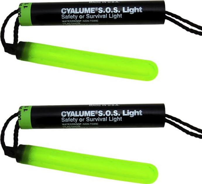 Химический источник света Cyalume SOS 6" GREEN 6 часов (НФ-00000655) - изображение 1