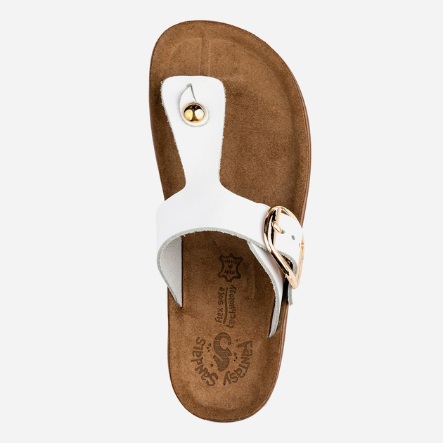 Жіночі в'єтнамки Fantasy Sandals Brooke S330 40 Білі (5207200164043) - зображення 3