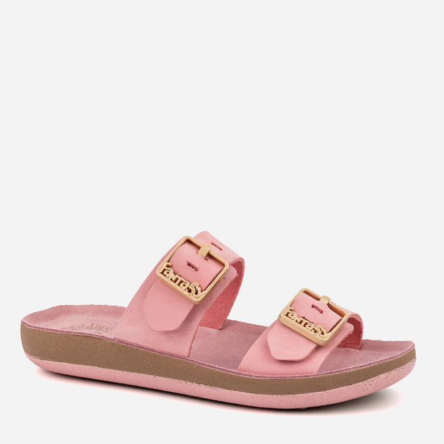 Klapki damskie z klamrami Fantasy Sandals Tessa S900 38 Różowe (5207200159063) - obraz 1