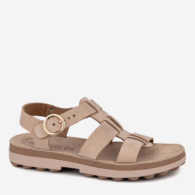 Sandały damskie skórzane Fantasy Sandals Alcmene S9043 41 Beżowe (5207200169499) - obraz 1