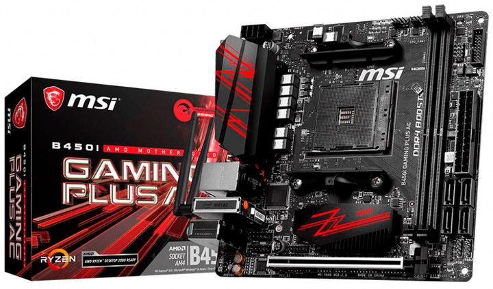 Płyta główna MSI B450I Gaming Plus AC (sAM4, AMD B450, PCI-Ex16) - obraz 5