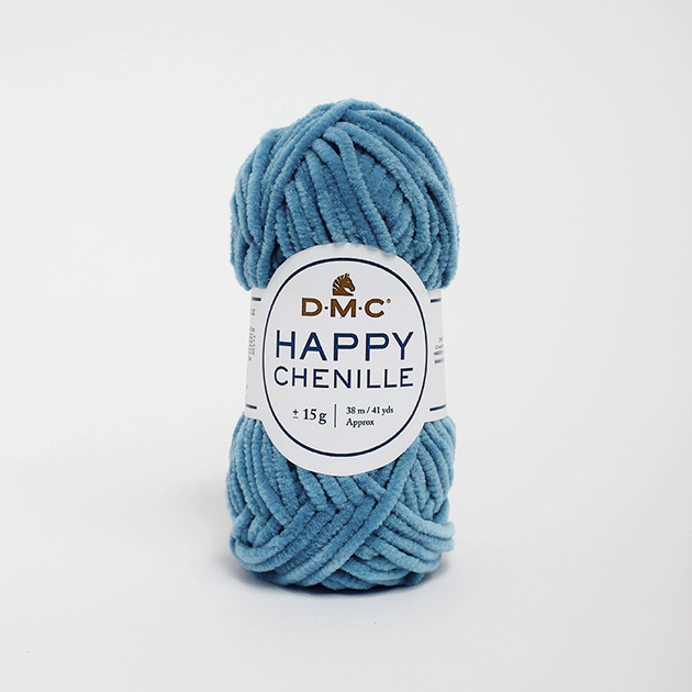 Пряжа велюровая DMC Happy Chenille 26 джинсовый - Фото 1 Пряжа велюровая DMC Happy Chenille 26 джинсовый - изображение 1