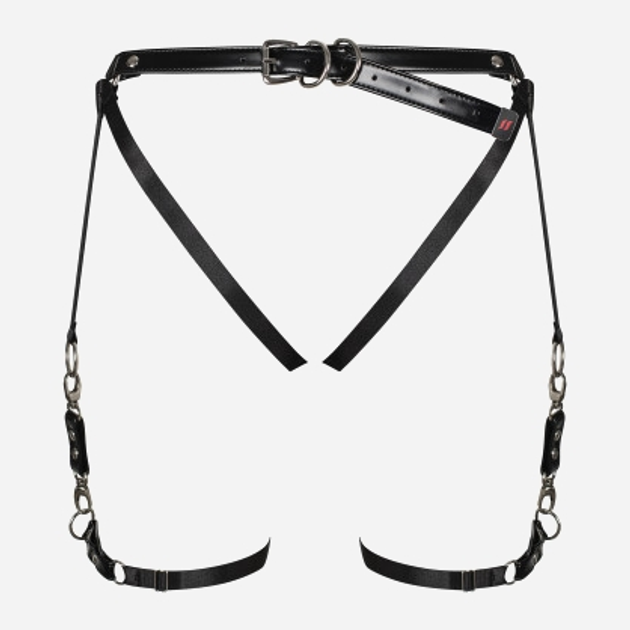 Еротичні трусики-портупея Obsessive A762 S/M/L Чорні (5901688233214) - зображення 5